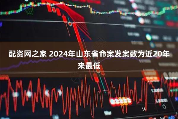 配资网之家 2024年山东省命案发案数为近20年来最低